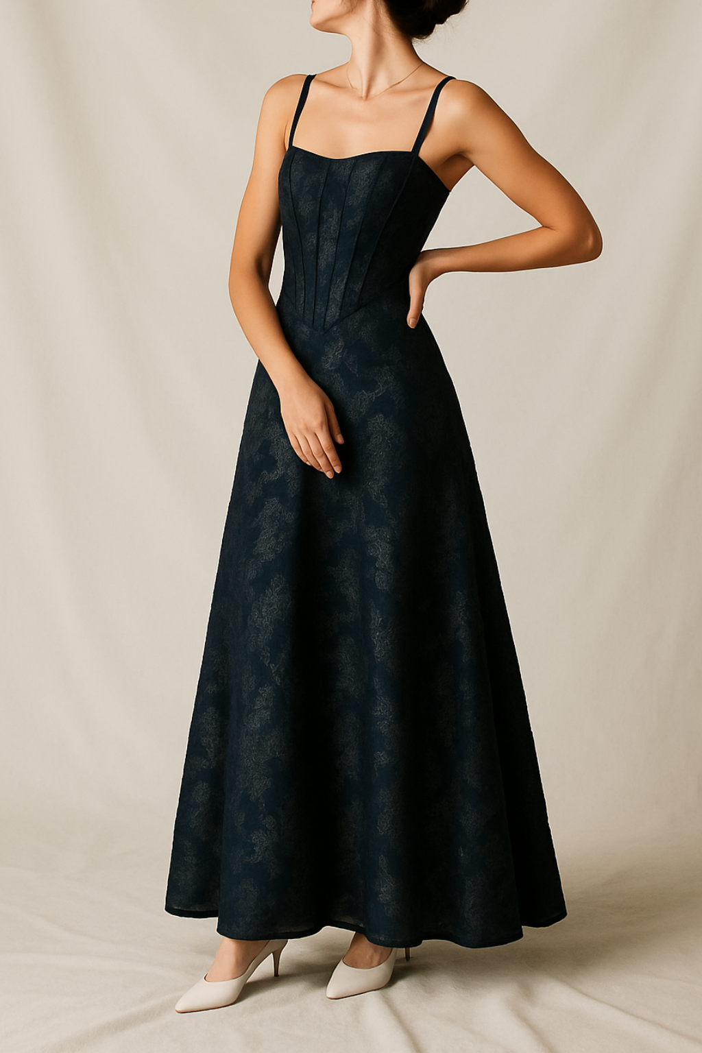 Katharina- Elegante Kleid Mit Klassischer Silhouette