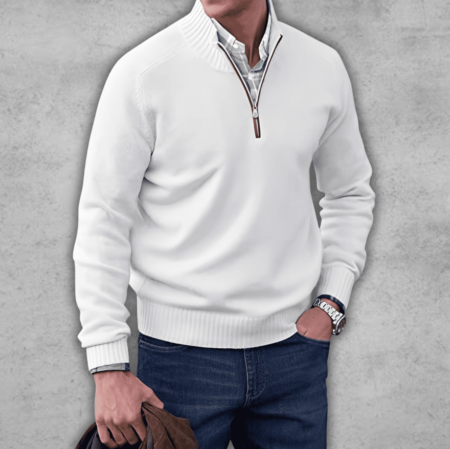 Maddox – Eleganter Baumwollpullover für Herren