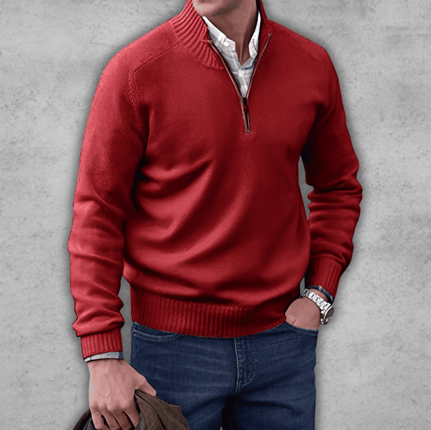 Maddox – Eleganter Baumwollpullover für Herren
