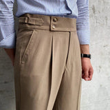 Barnaby - Britische Herren Chino mit verstellbarem Bund