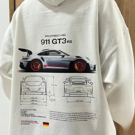 Gerlie - Eleganter Racing Hoodie für Männer