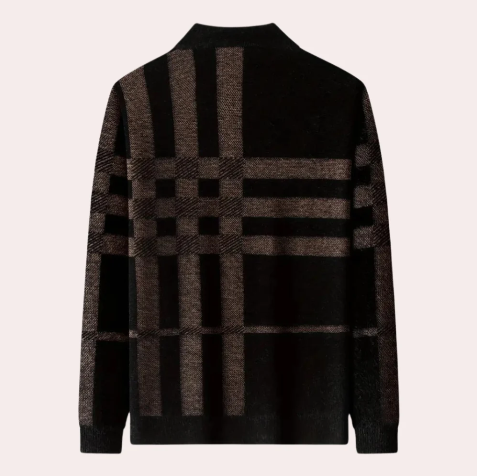 Hannes – Dehnbarer Gestrickter Herrenpullover