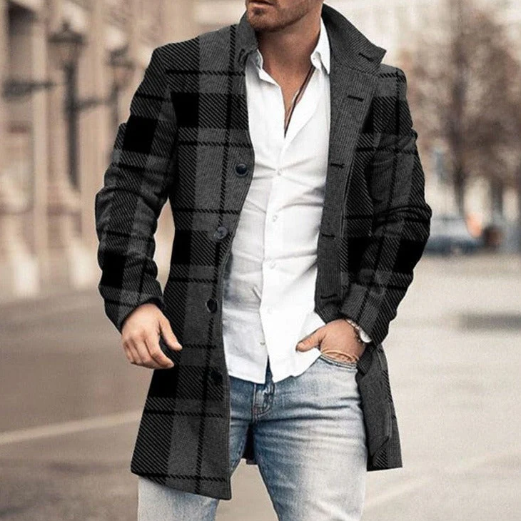 Hubert – Warme Winterjacke mit Kapuze