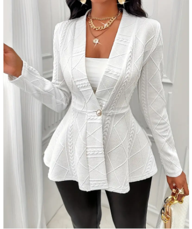 Dariah - Eleganter Damen Blazer mit V-Ausschnitt