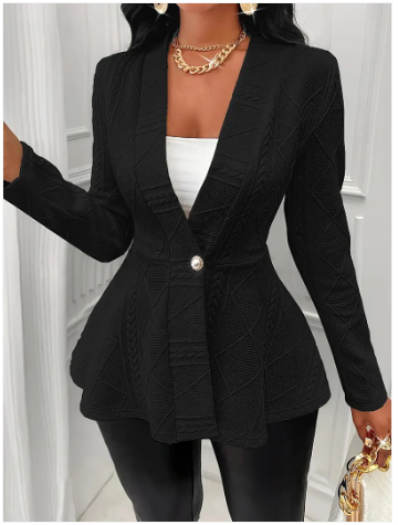 Dariah - Eleganter Damen Blazer mit V-Ausschnitt