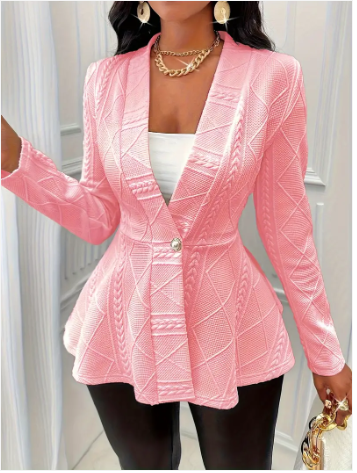 Dariah - Eleganter Damen Blazer mit V-Ausschnitt