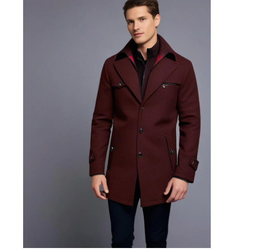 Lennard - Wasserdichter Business Wintermantel Herren