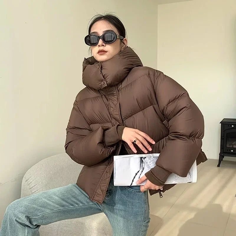 Dagmar - Dick gefütterte Damen Winterjacke warm