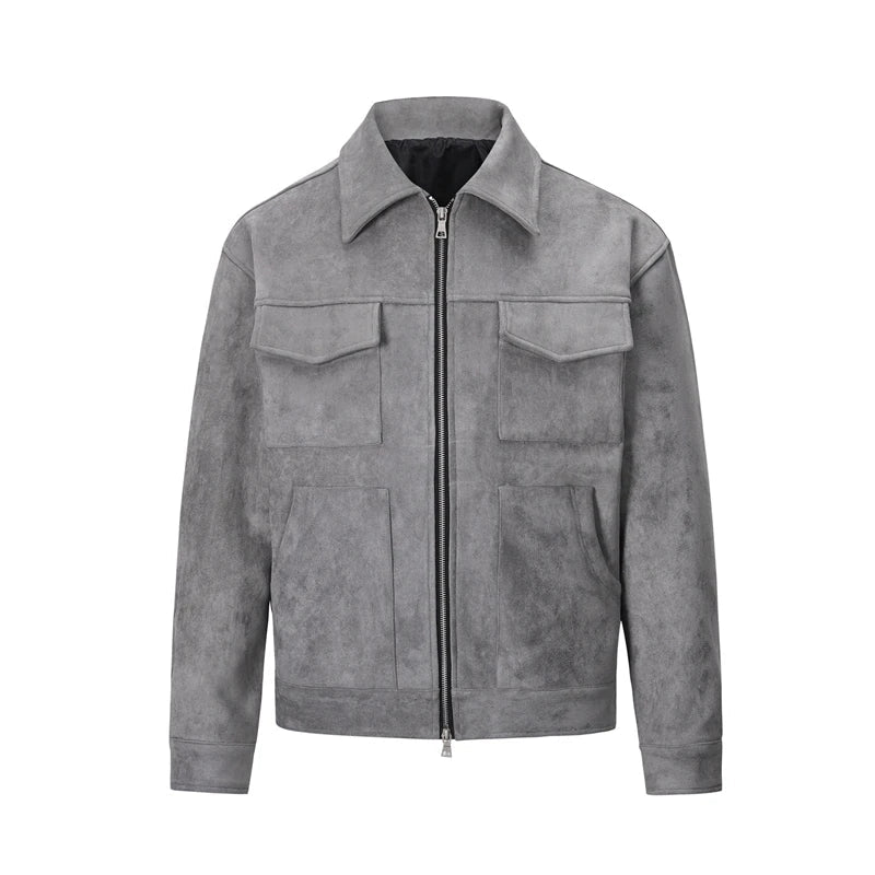 Baldur – Zeitlose Slim Fit Lederjacke Herren