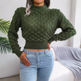 Pacey - Modischer Pullover mit Lochmuster und langen Ärmeln