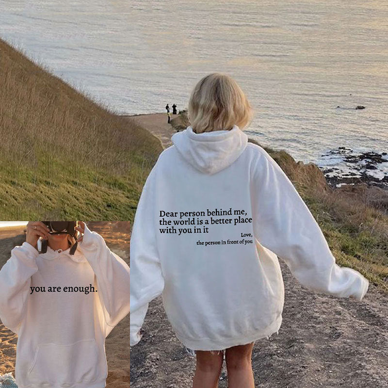 Patricia - Liebe Person hinter mir Unisex Hoodie
