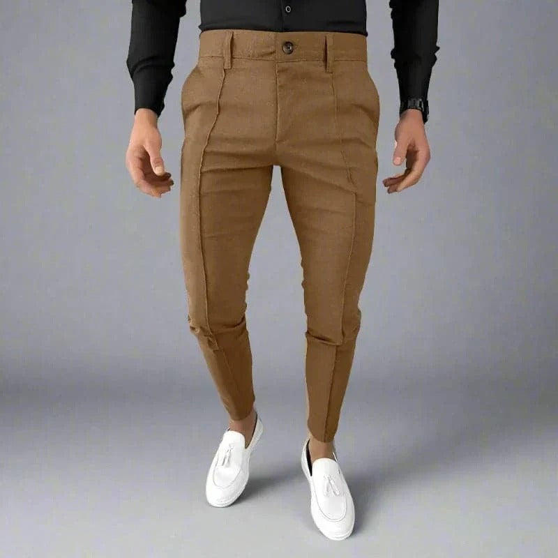 Jerry – Vintage Wrinkle-Free Trousers: Klassik trifft Moderne für Herren