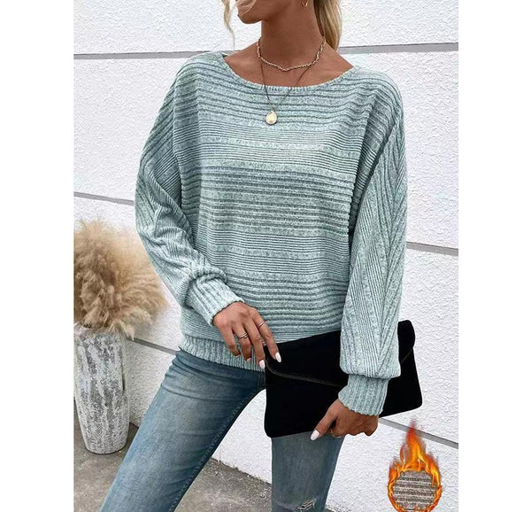 Abrinna - Texturiertes Sweatshirt für Damen