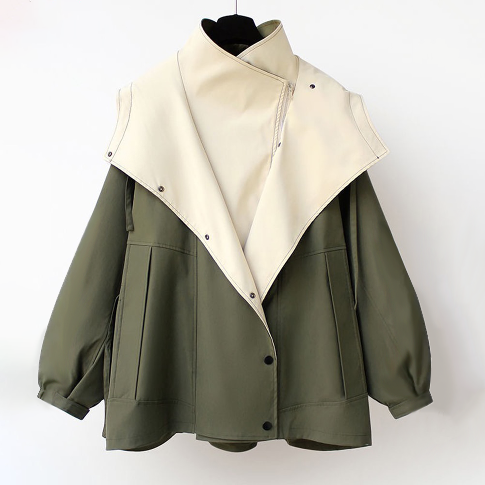 Beata – Stylische Damen Windbreaker Jacke mit Kapuze