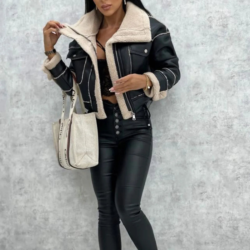 Luna - Faux Shearling Jacket