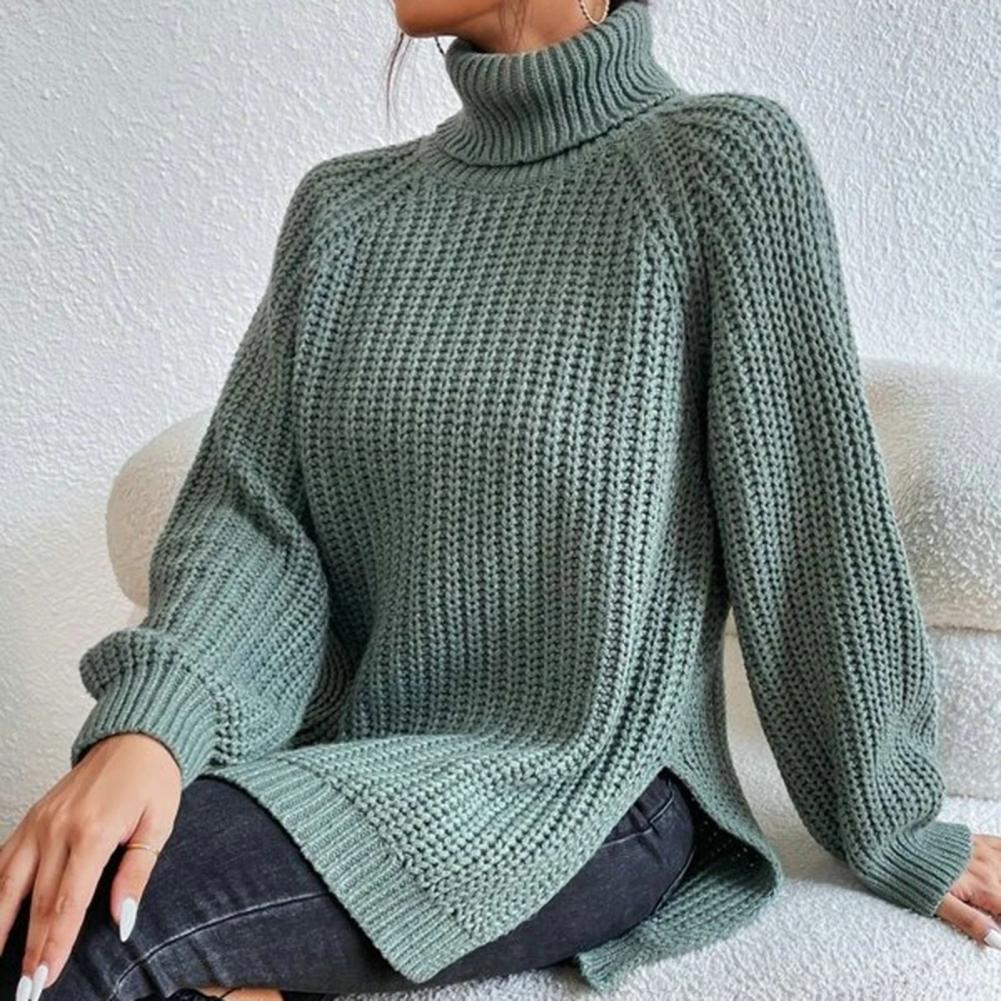 Trudlinde - Rollkragenpullover Weich Warm Bequem Elegant