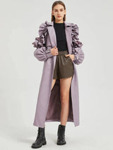 Silvena - Eleganter Chic Fiore Trenchcoat