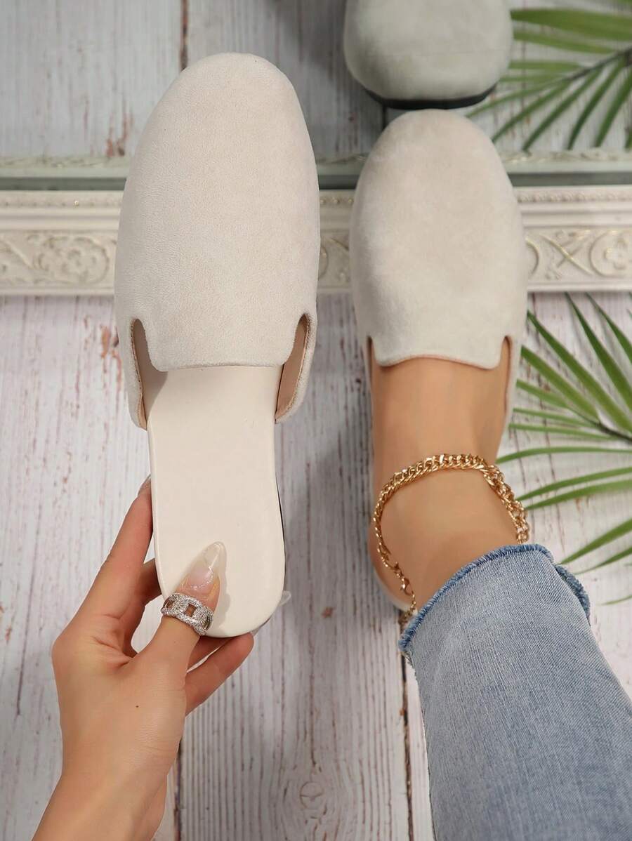 Sibylle – Modische Damen Flache Schuhe Rundzehen Gemütlich 1