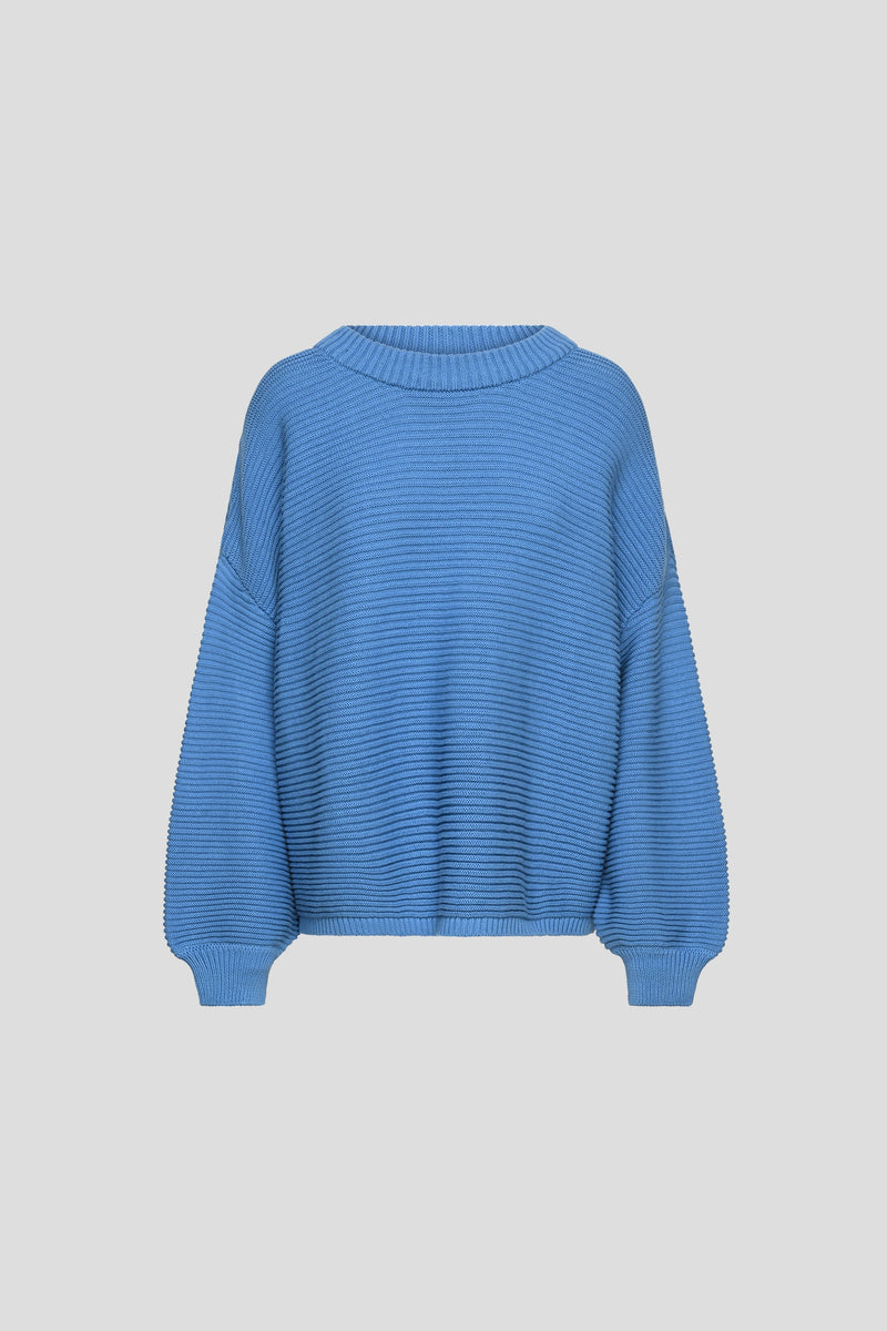 Strickpullover Blau SAILOR