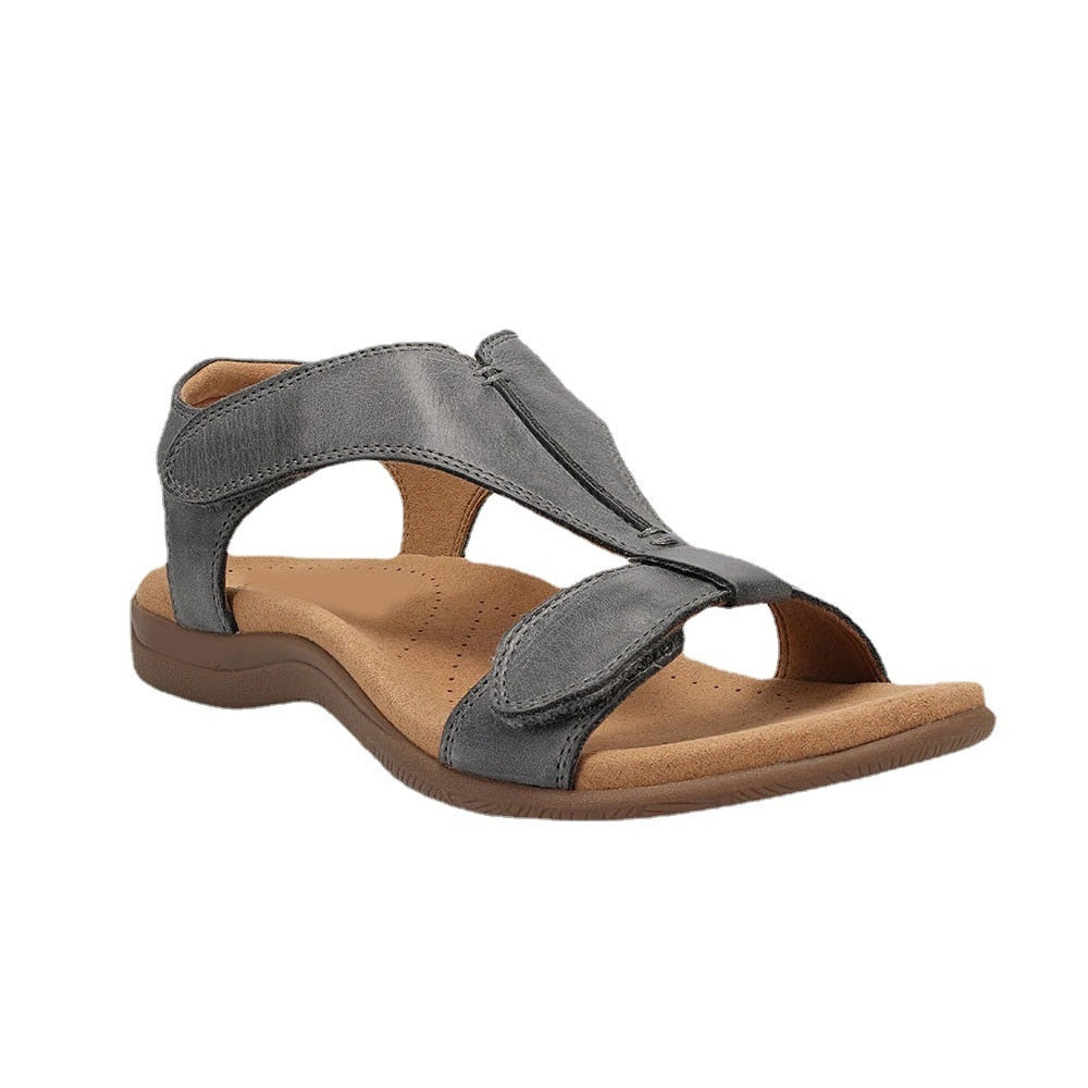 Svenja - Stylische Damen-Sandalen - 2024 Mode Footwear grau
