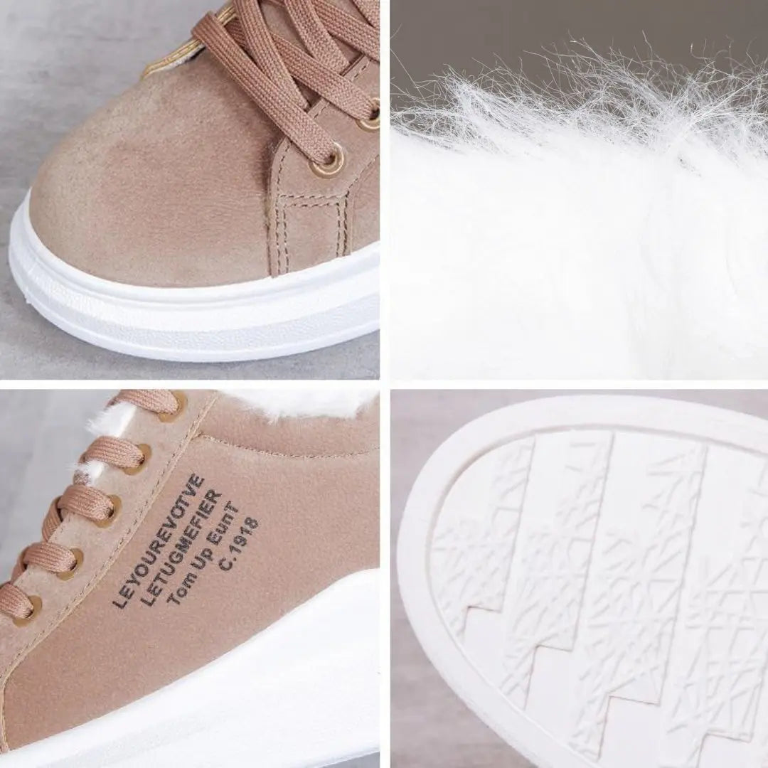 Saphira - Sneaker Winter Warm Klobige Sohle Fleece