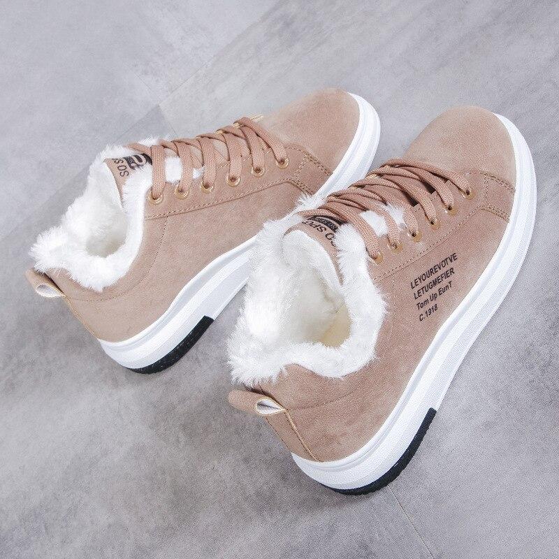 Saphira - Sneaker Winter Warm Klobige Sohle Fleece