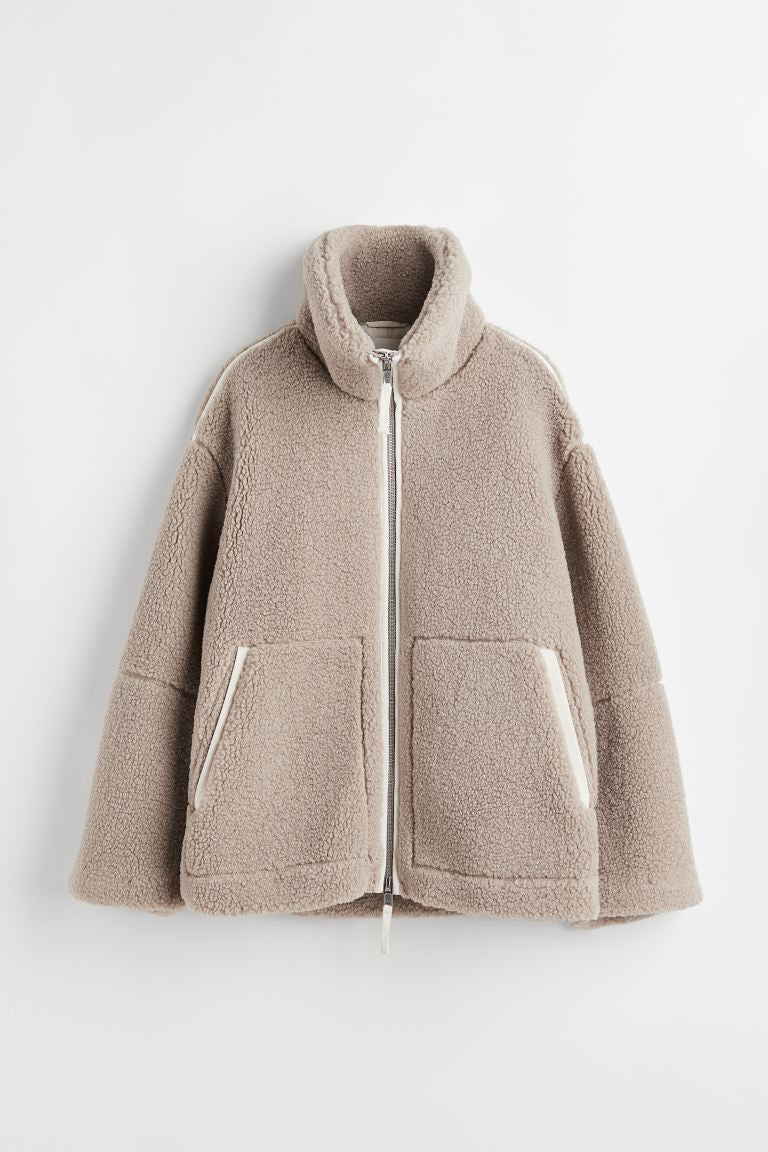 Wenke – Warme Oversize Jacke Für Damen