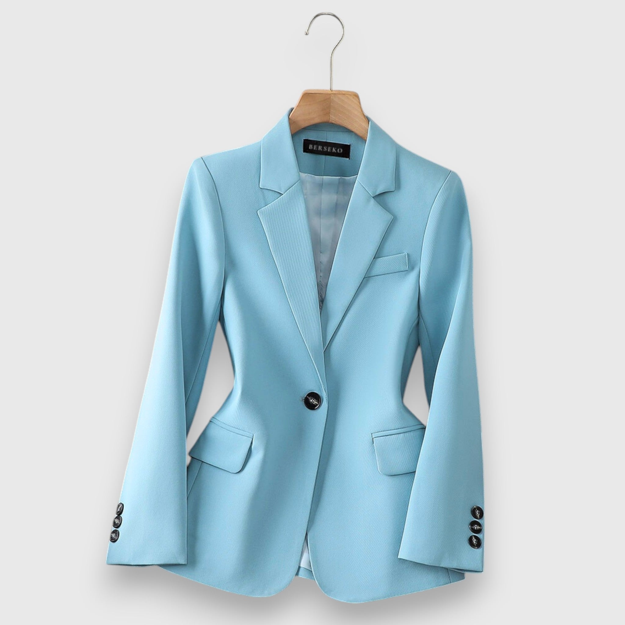 Fiona – Winter Blazer Damen mit Einknopfverschluss
