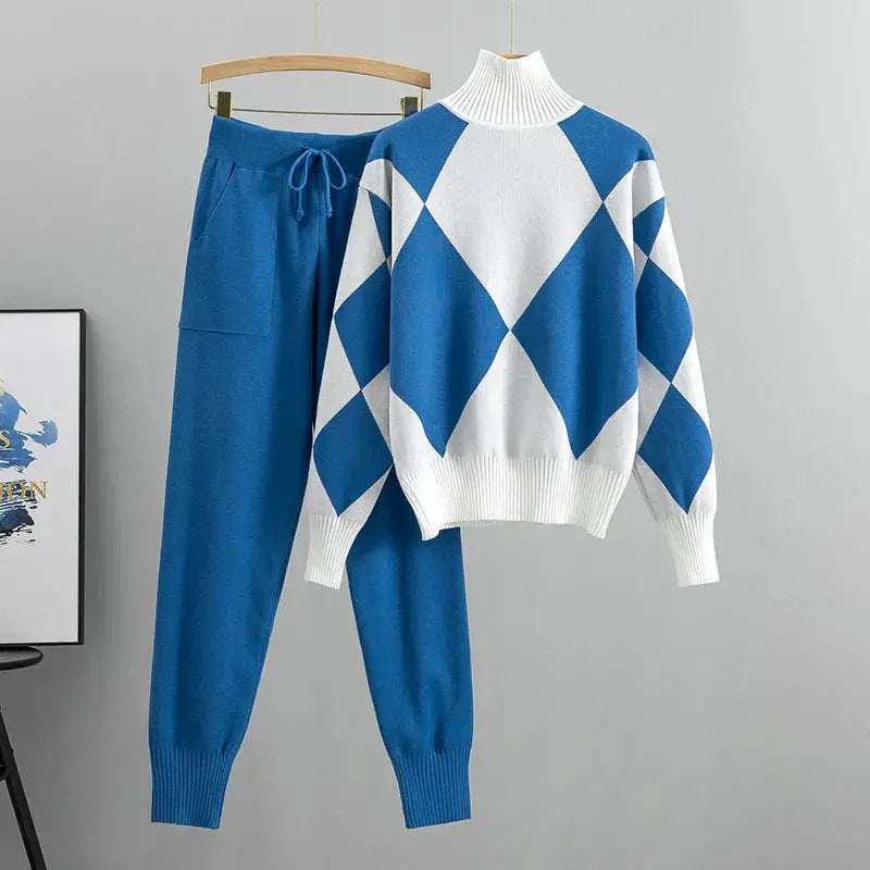 Tizia - Set 2 Teilig Elegant Modern Bequem Blau
