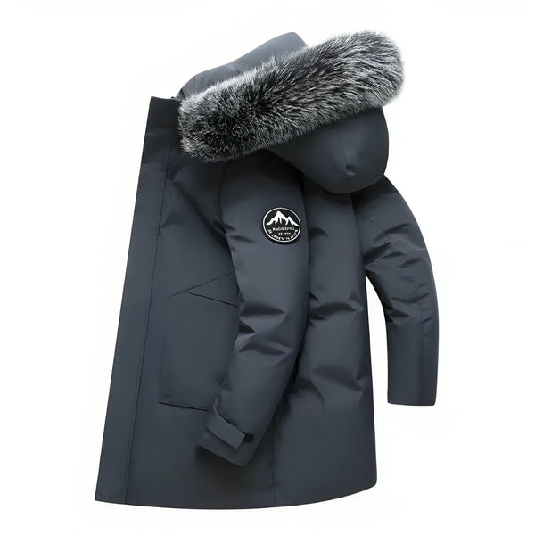 Aik - Kuschelige Damen Winterjacke mit Fellkapuze