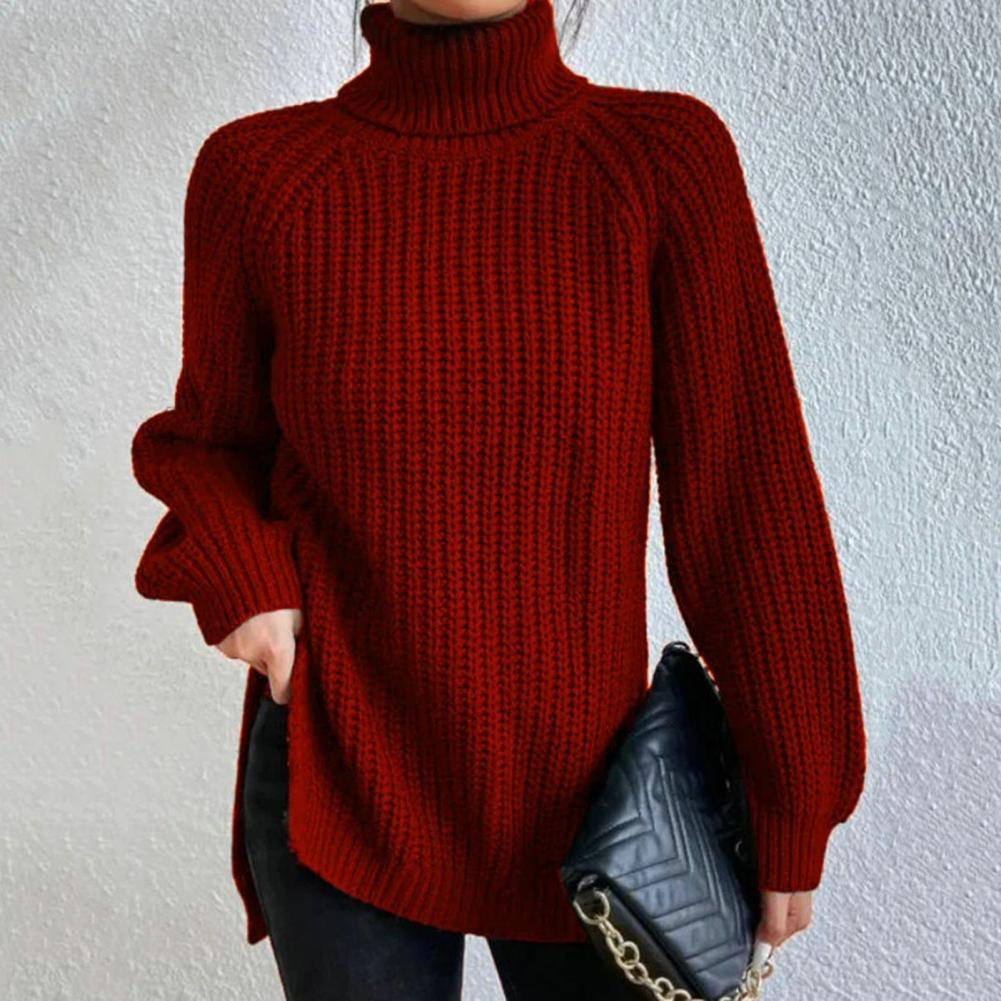 Trudlinde - Ihr neuer Lieblings Rollkragenpullover Bordeaux