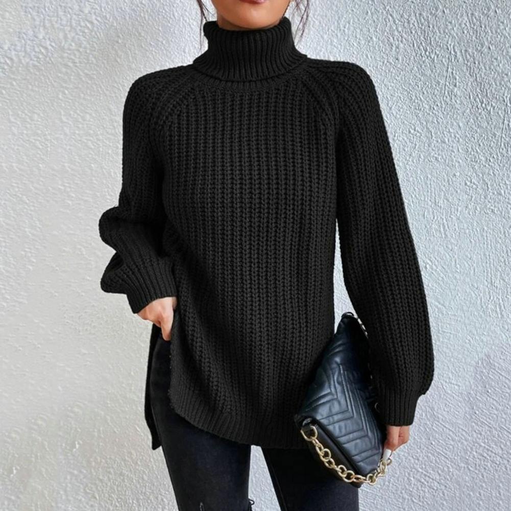 Trudlinde - Ihr neuer Lieblings Rollkragenpullover Schwarz