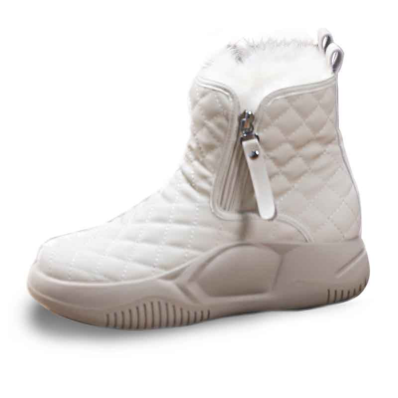 Tryphosa - Schneestiefel Wasserdicht Warm Rutschfest Robust Khaki