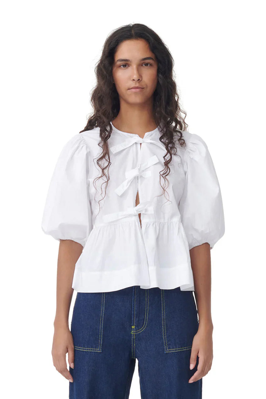 Ulema– Elegante Damen Bluse Weiß