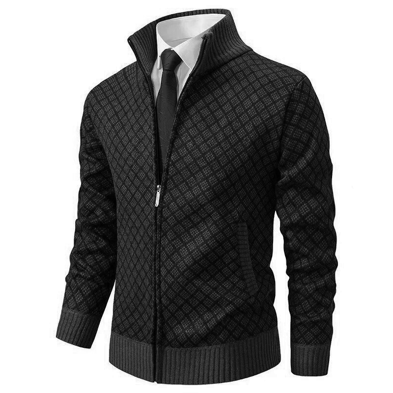 Ulises - Jacquard-Pullover für Herren Schwarz