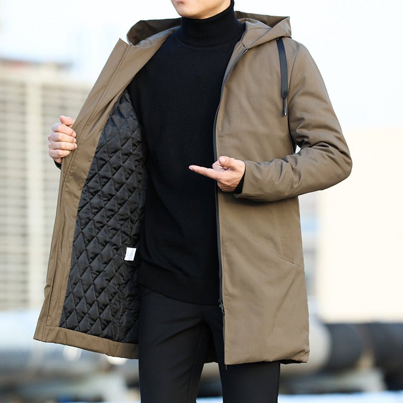Ulsten – Wasserdichte Herren Winterjacke mit Kapuze Braun