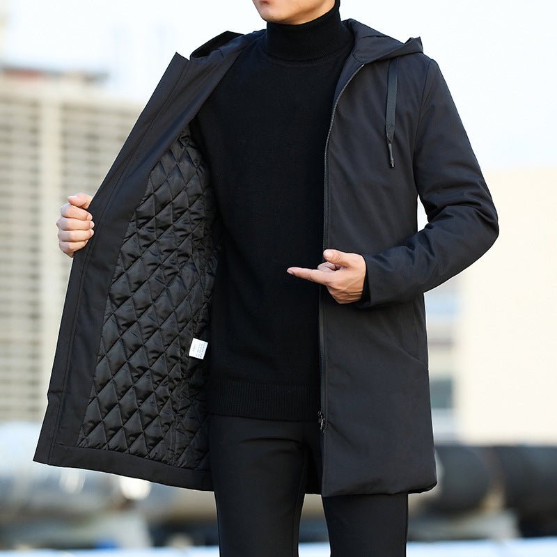Ulsten – Wasserdichte Herren Winterjacke mit Kapuze Schwarz