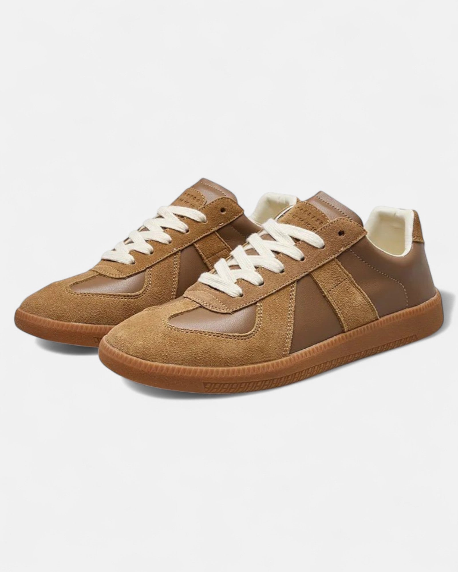 Ulvan – Klassische Retro-Schuhe mit dicker Sohle Braun