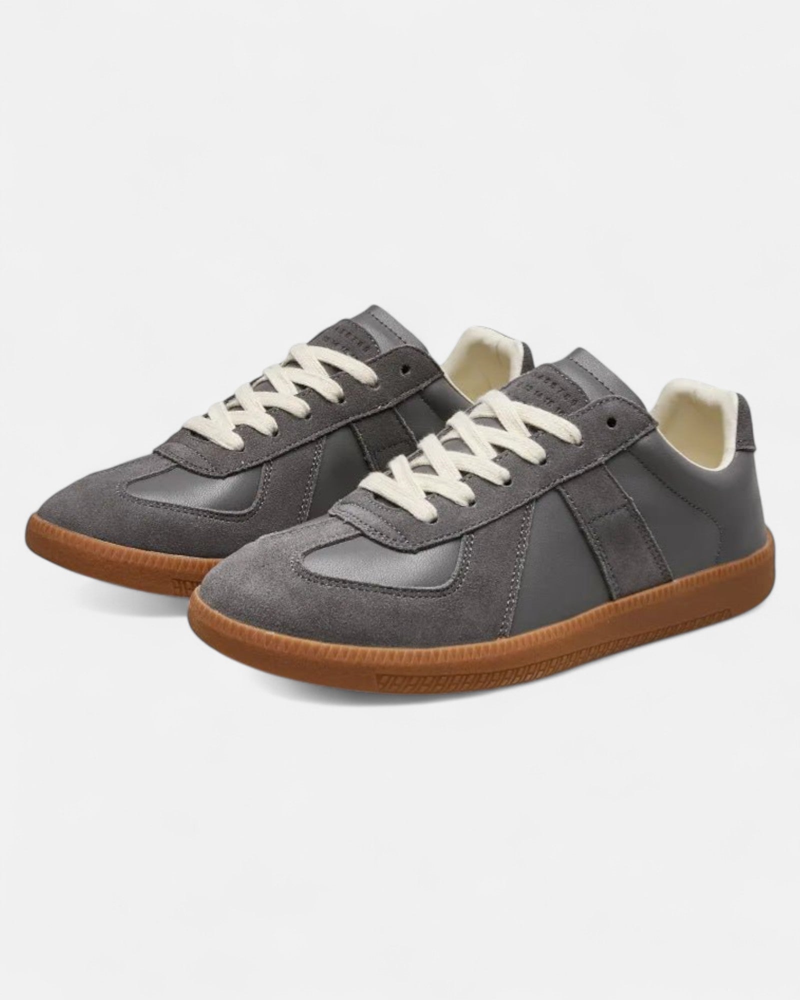 Ulvan – Klassische Retro-Schuhe mit dicker Sohle Grau