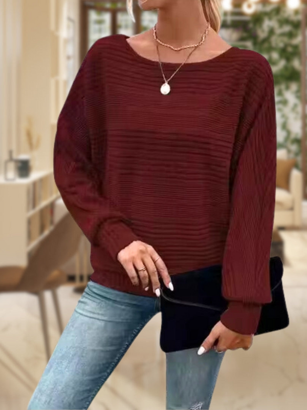 Anna - Strukturierter Pullover