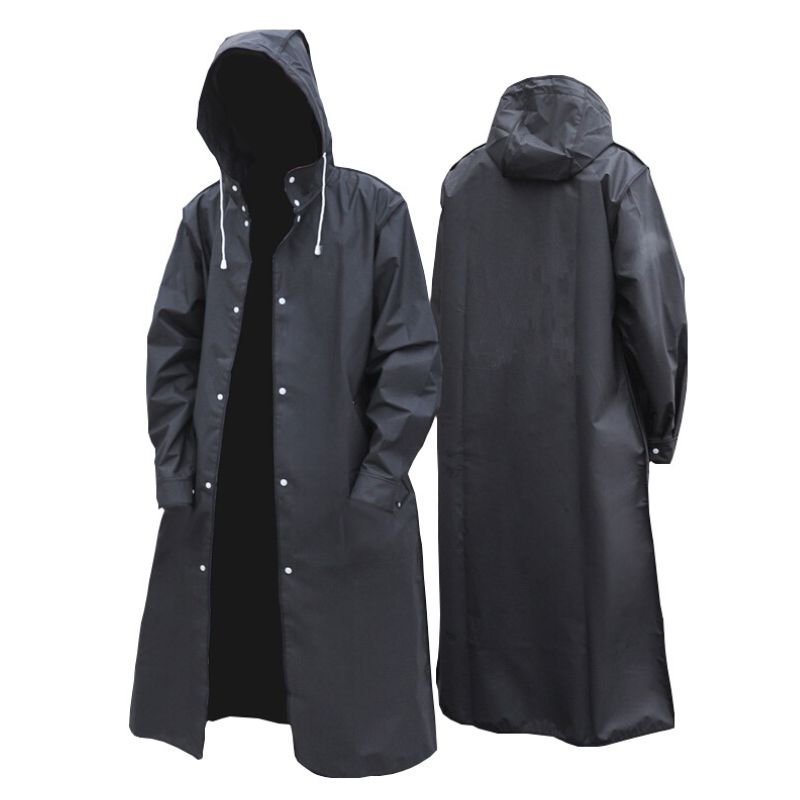 Cyra - Unisex Lang Regenmantel Wasserdicht Outdoor
