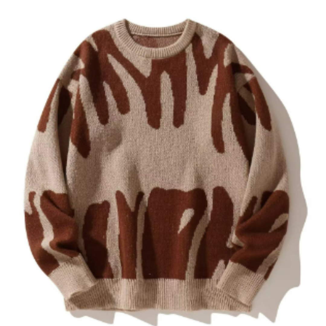 Julius - Lässiger Herren-Strickpullover mit langen Ärmeln