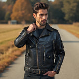 Warren – Elegante Lederjacke für zeitlosen Stil