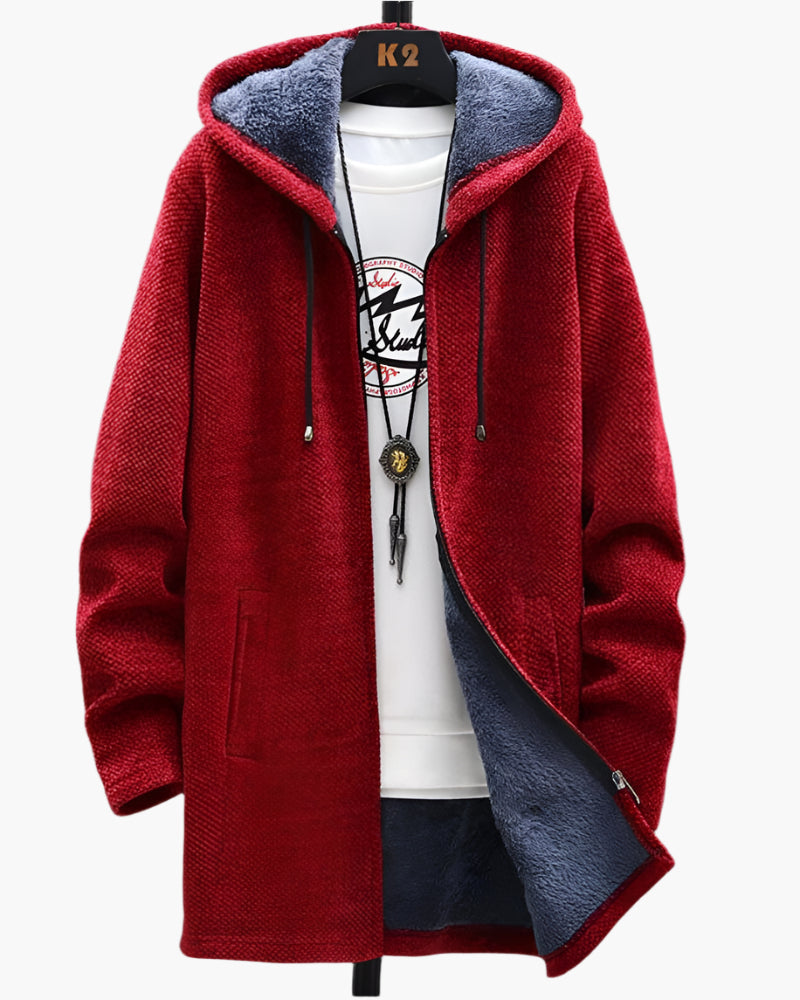 Kai – Herren Kapuzenjacke Lässig Alltag Freizeit