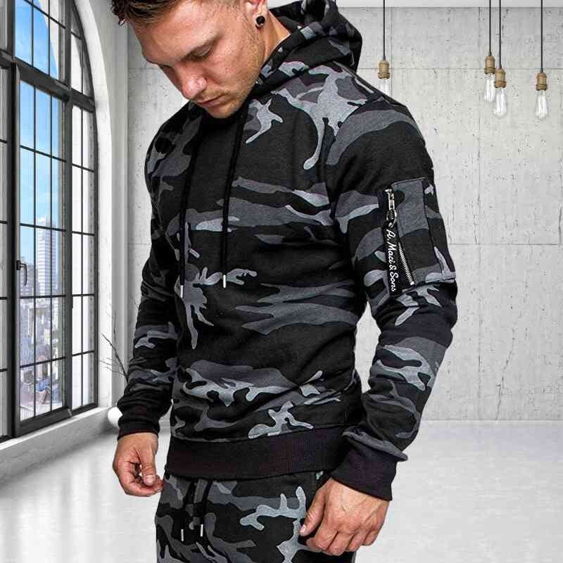 James - Stylisch Moderner Camouflage Trainingsanzug für Herren