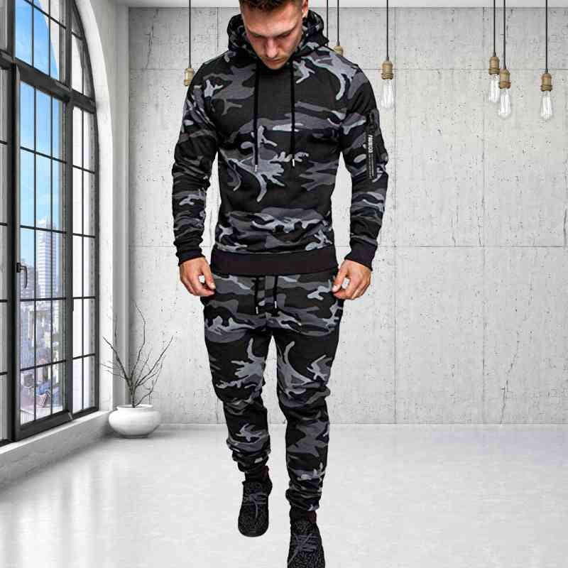 James - Stylisch Moderner Camouflage Trainingsanzug für Herren