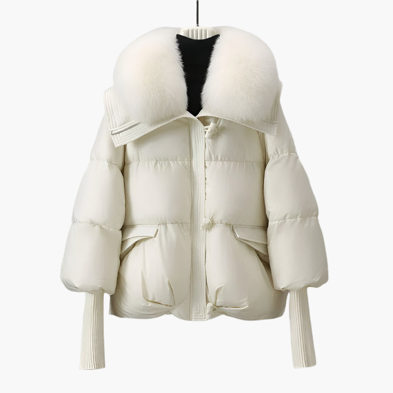 Fiona – Stilvolle Winterjacke mit luxuriösem Kragen