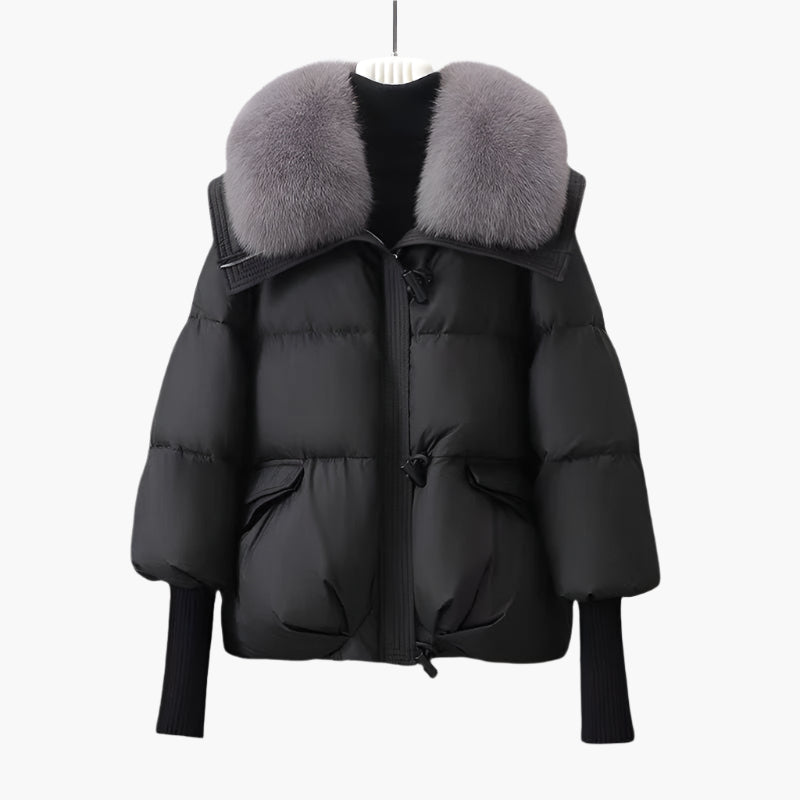 Fiona – Stilvolle Winterjacke mit luxuriösem Kragen