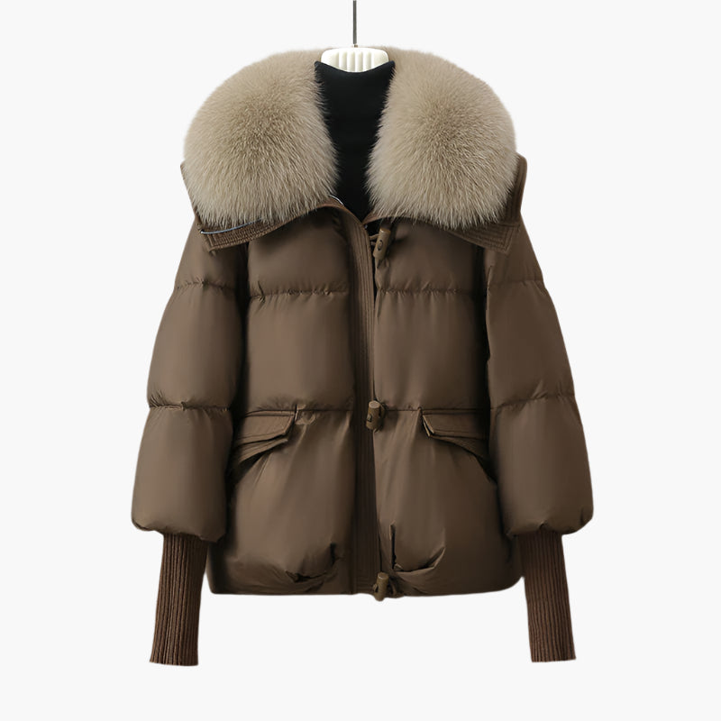 Fiona – Stilvolle Winterjacke mit luxuriösem Kragen