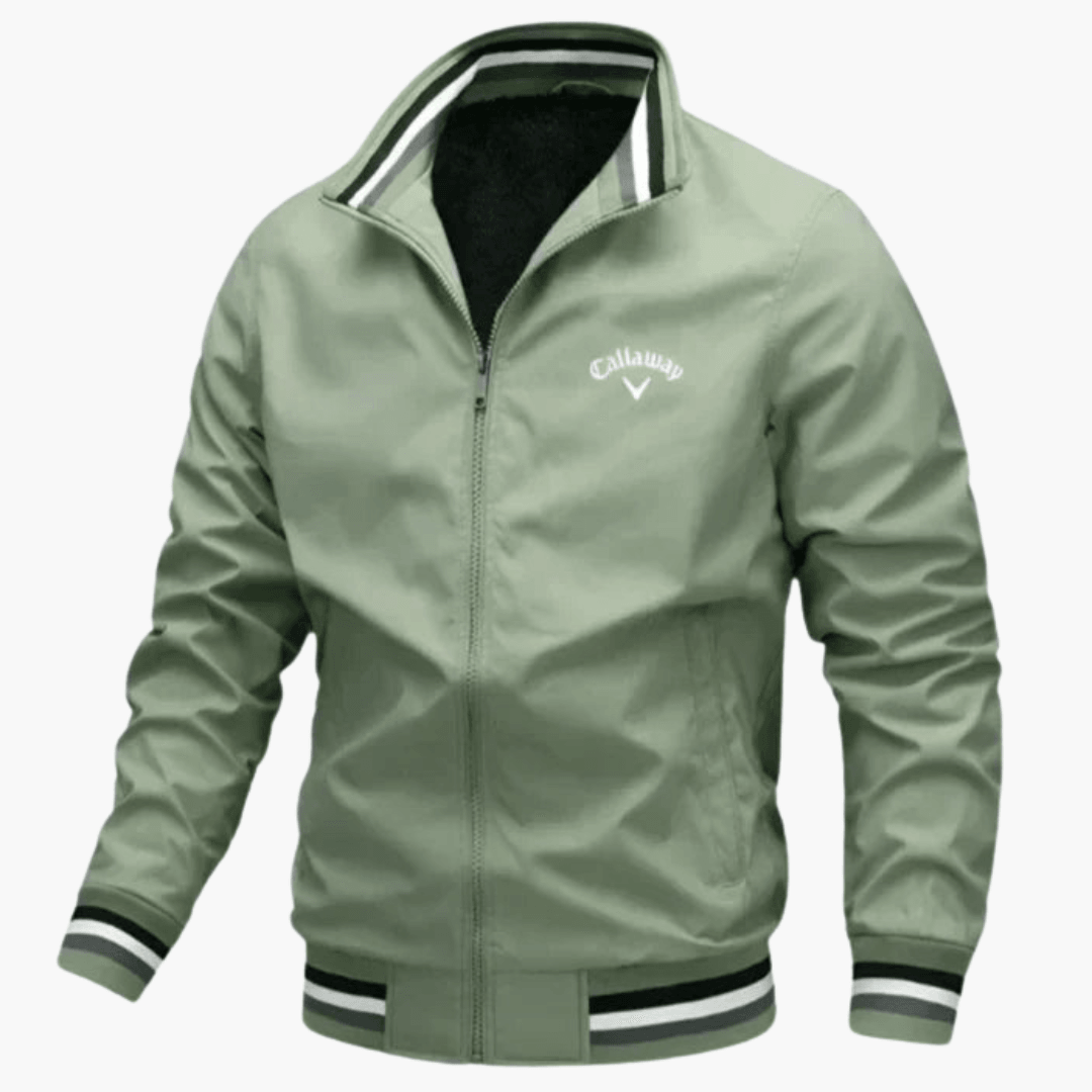 Valerius – Premium Herrenjacke Winddicht & Vielseitig Elegant Grün